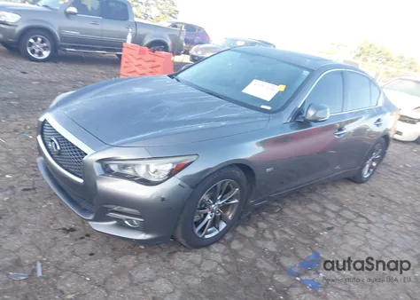 2017 Infiniti Q50 3.0T Signature Edition z USA, uszkodzony, nr VIN JN1EV7AP6HM740283